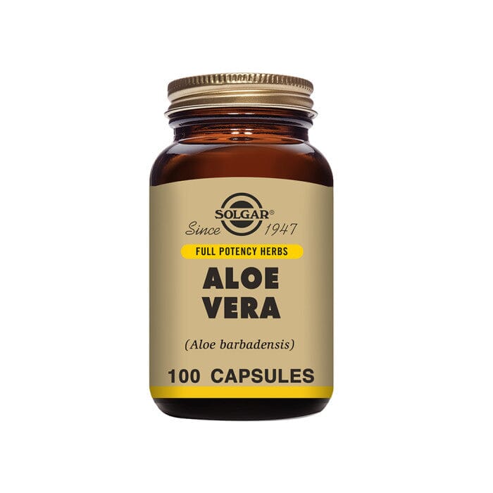 Aloe Vera 520 mg Vegetable Capsules - Pack of 100 Solgar