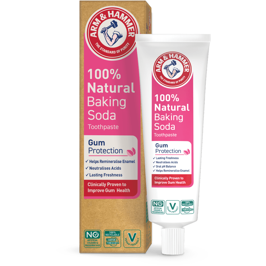 Arm & Hammer 100% Natural Gum Protection 125gm Arm & Hammer