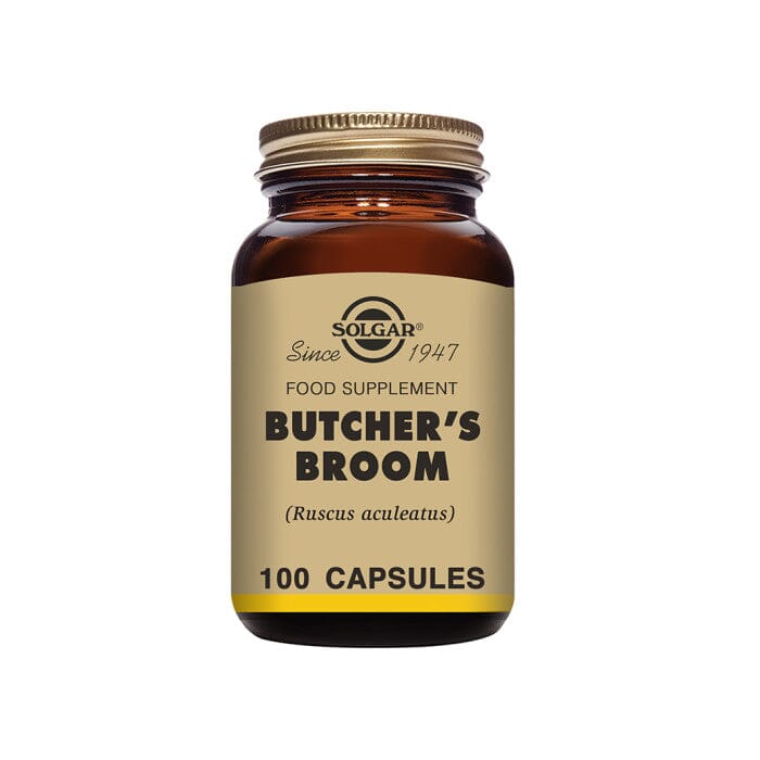 Butcher's Broom Vegatable Capsules - Pack of 100 Solgar
