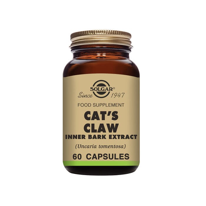 Cat's Claw Inner Bark Extract Vegatable Capsules - Pack of 60 Solgar