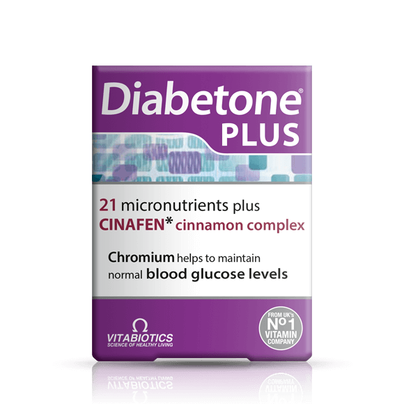 Diabetone Plus Omega3 Tablets 84 Vitabiotics