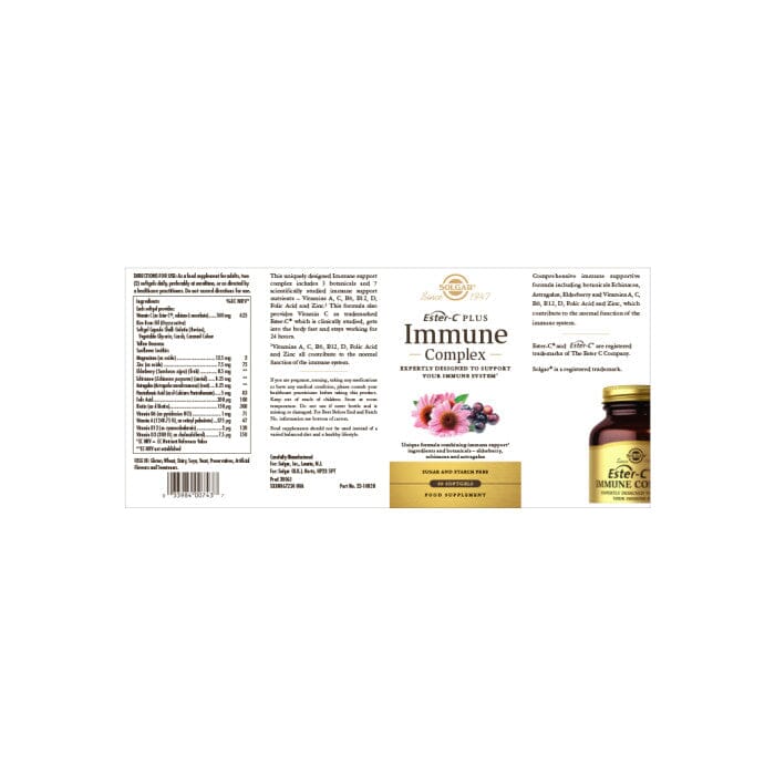 Ester-C Plus Immune Complex Solgar