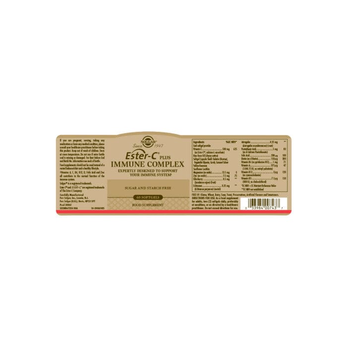 Ester-C Plus Immune Complex Solgar