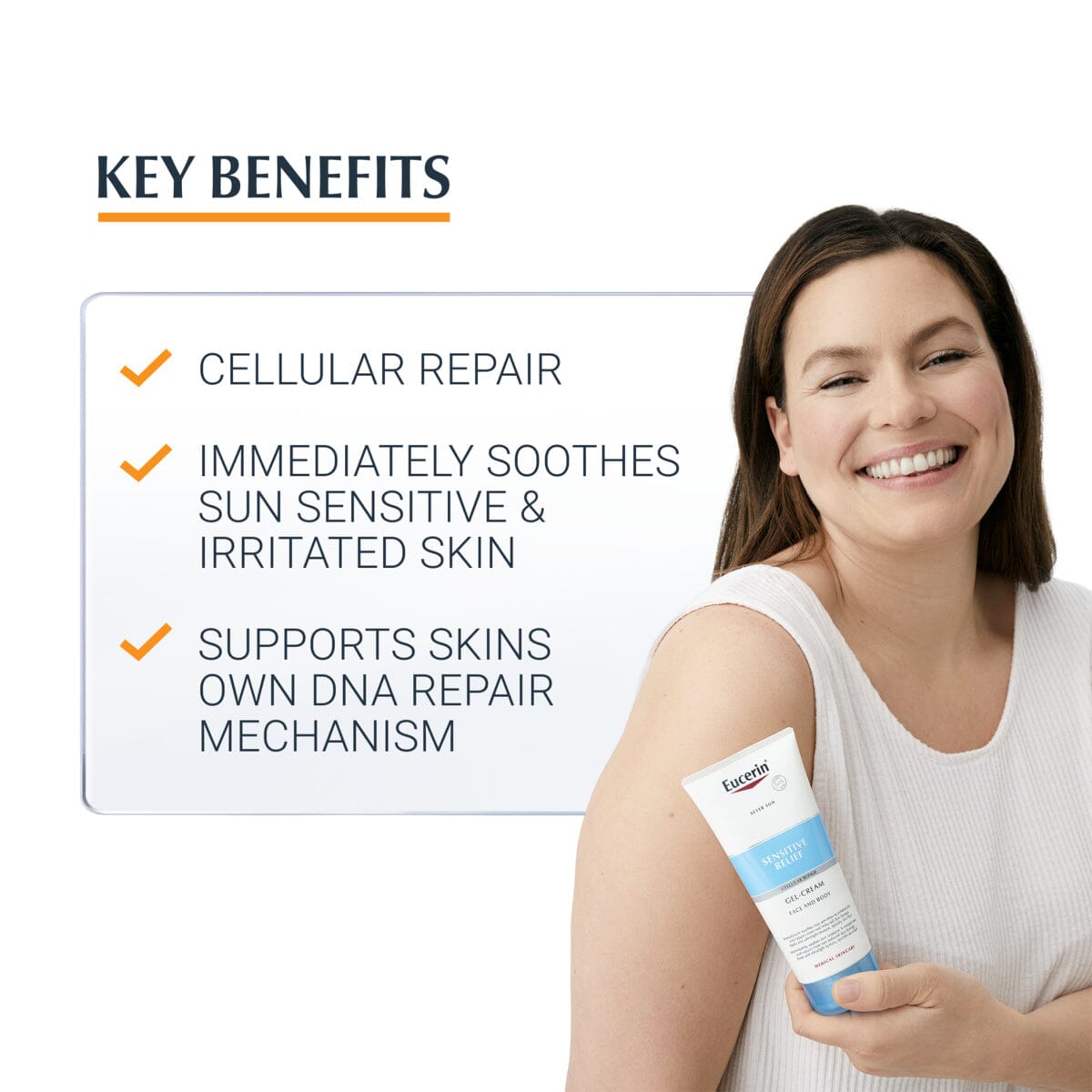Eucerin Aftersun Sensitive Relief Gel-Cream 200 ml Eucerin