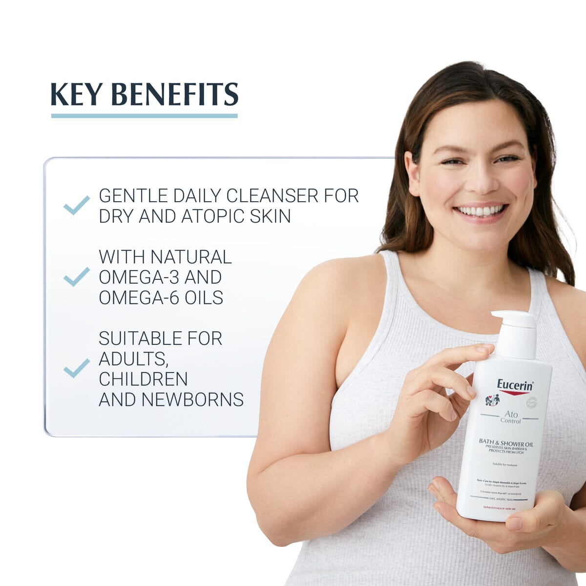 Eucerin Atocontrol Bath & Shower Oil 400 ml Eucerin