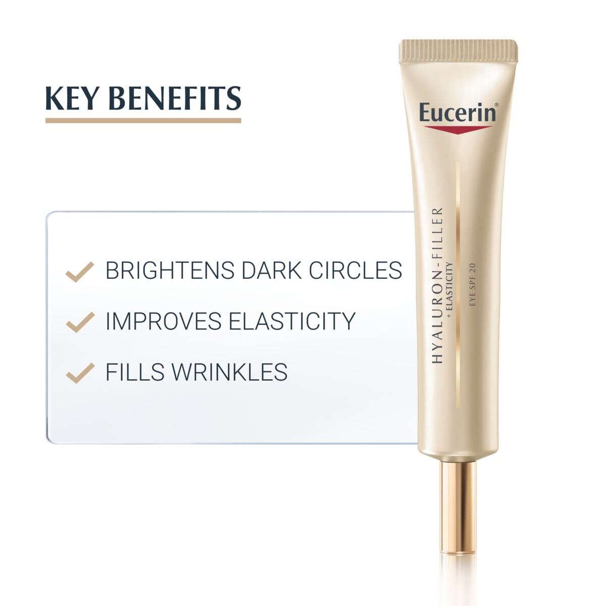 Eucerin Hyaluron-Filler + Elasticity Eye Cream Spf15 15 ml Eucerin
