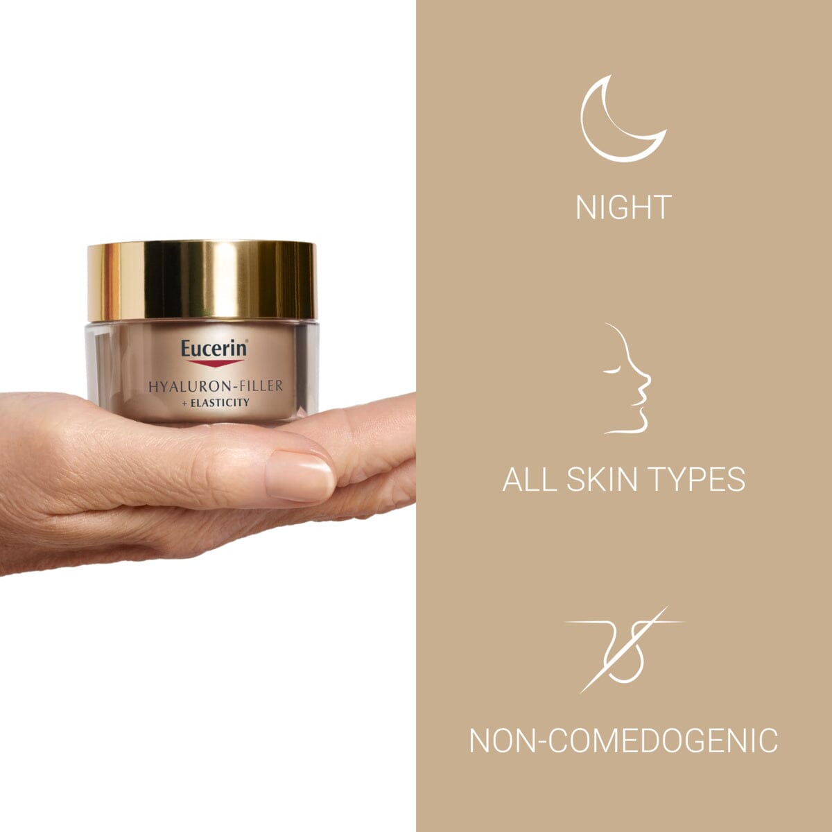 Eucerin Hyaluron-Filler + Elasticity Night Cream 50 ml Eucerin