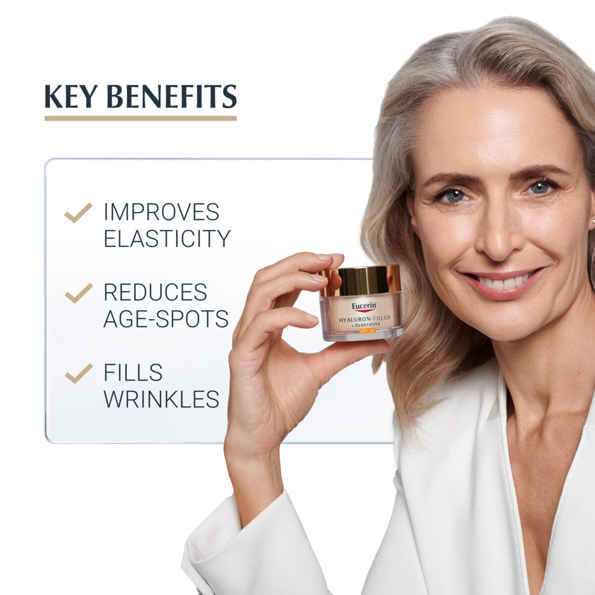 Eucerin Hyaluron-Filler + Elasticity Spf30 50 ml Eucerin