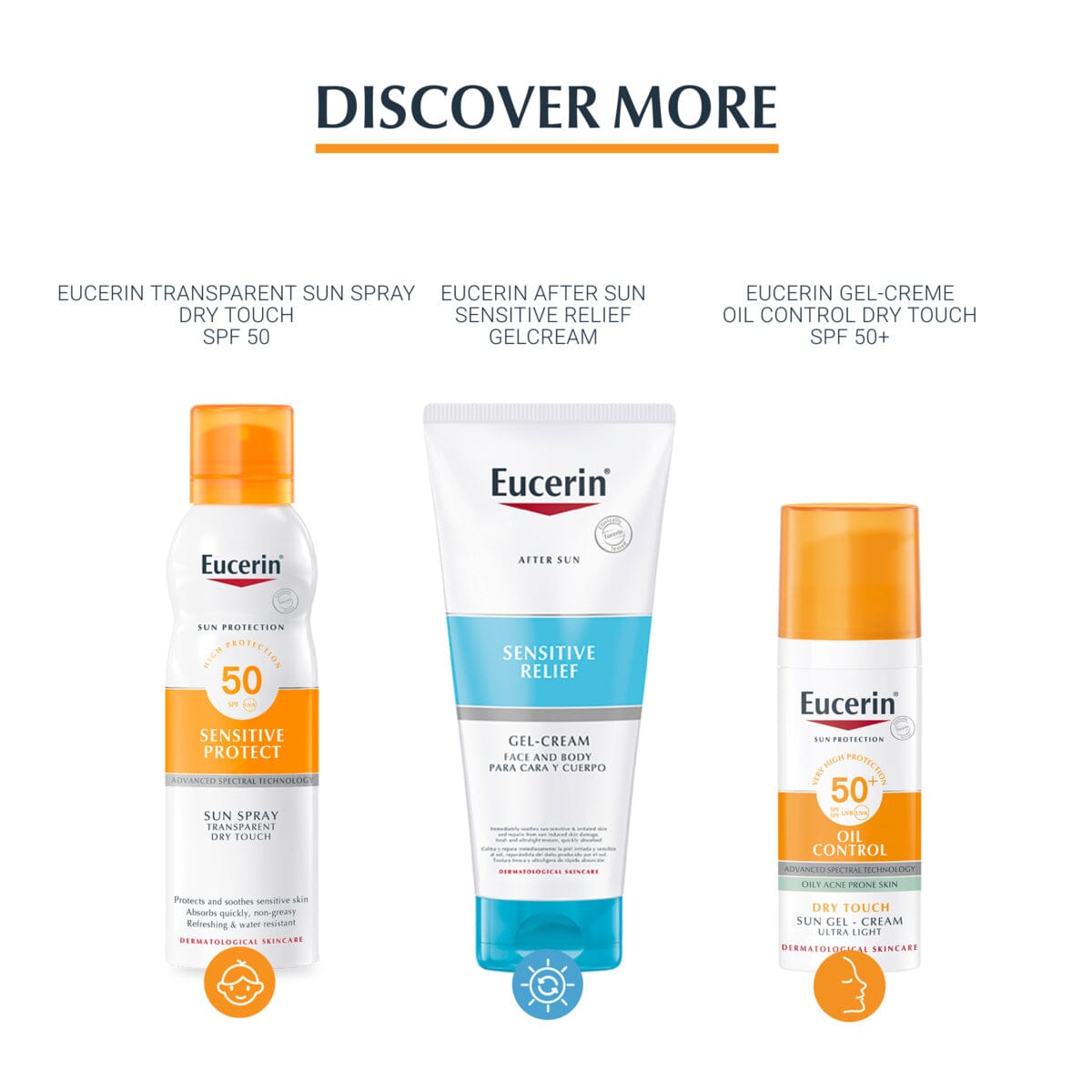 Eucerin Sun Dry Touch Transparent Spray Spf50 200 ml Eucerin