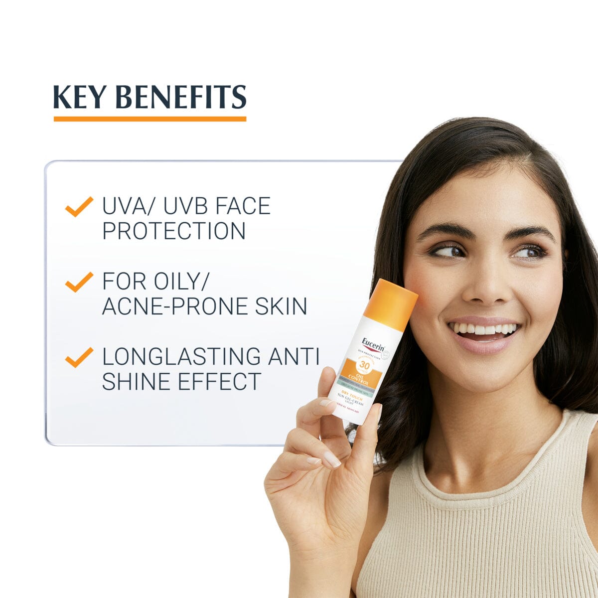 Eucerin Sun Oil Control Gel-Cream Spf50+ 50 ml Eucerin