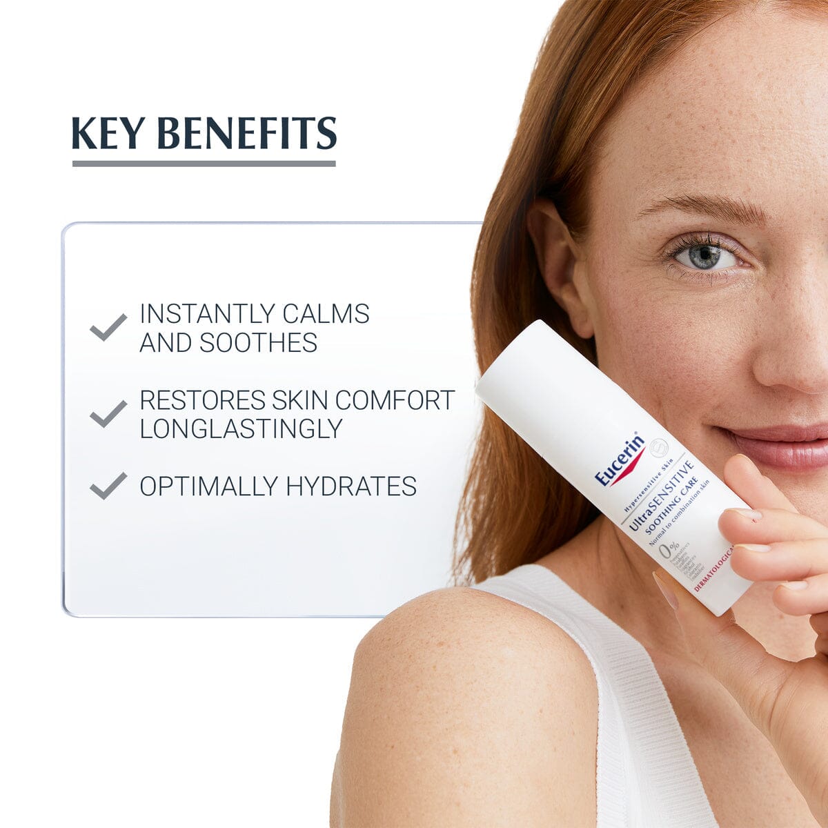 Eucerin Ultra-Sensitive Soothing Normal Combination Skin 50 ml Eucerin