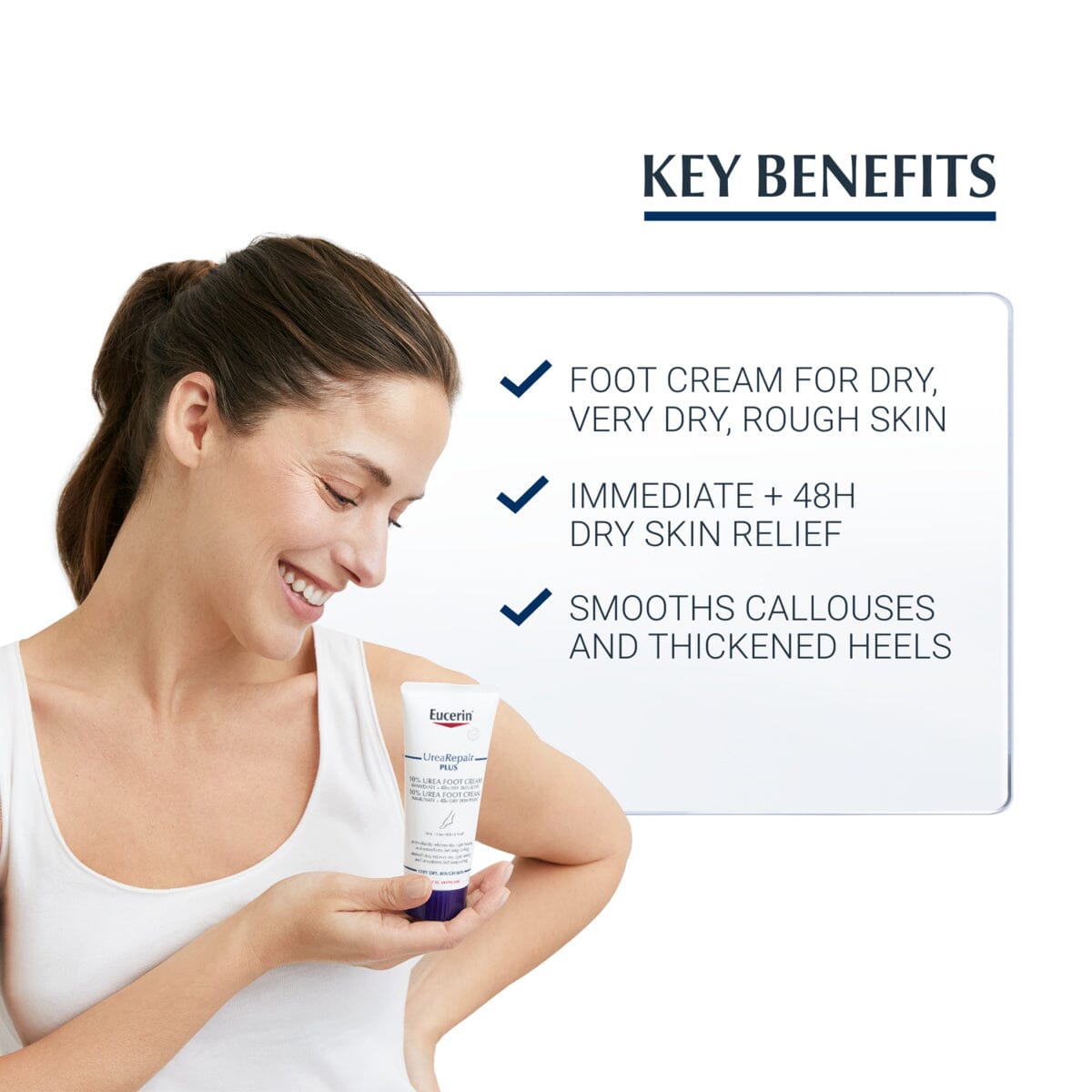 Eucerin Urearepair Plus 10% Urea Foot Cream 100 ml Eucerin
