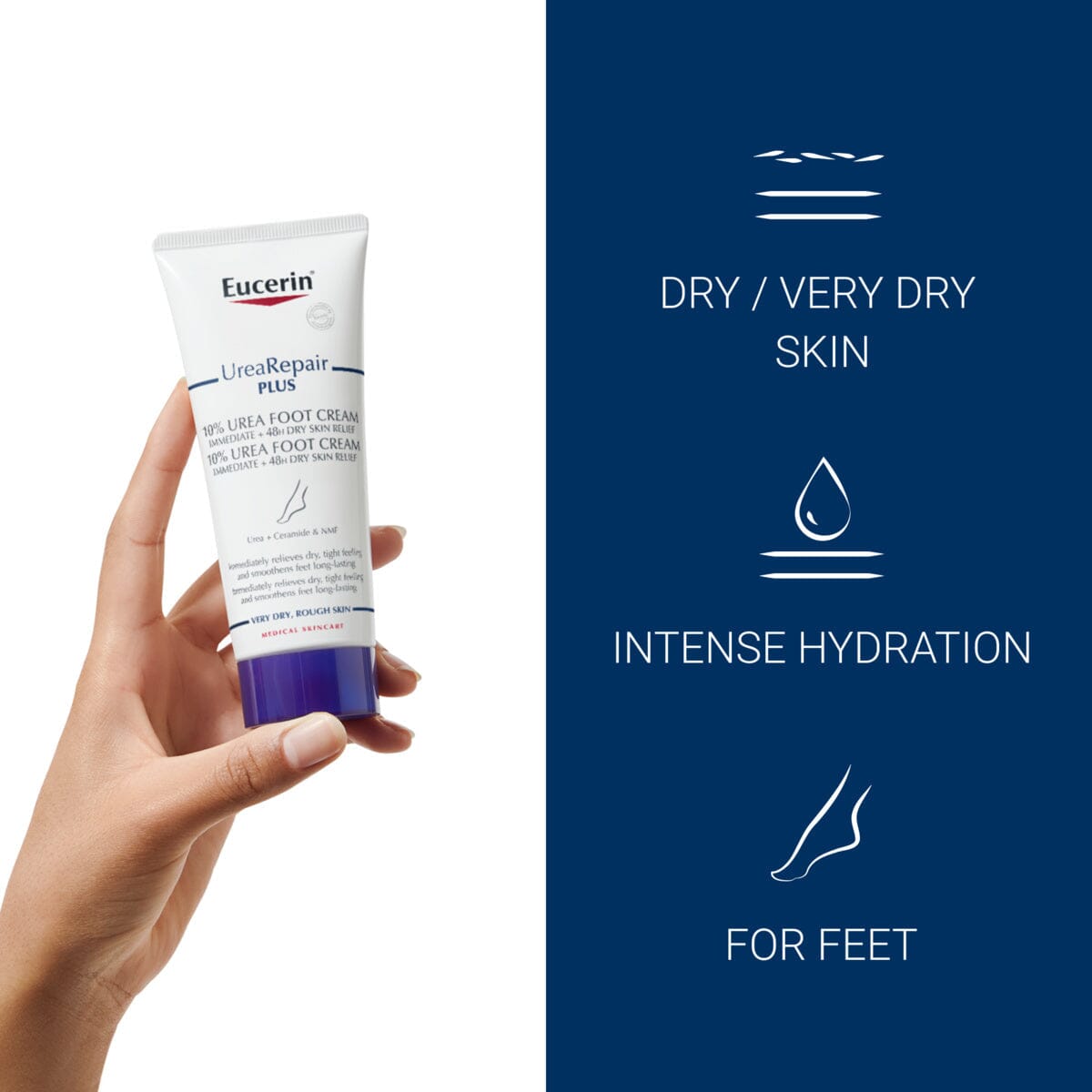Eucerin Urearepair Plus 10% Urea Foot Cream 100 ml Eucerin