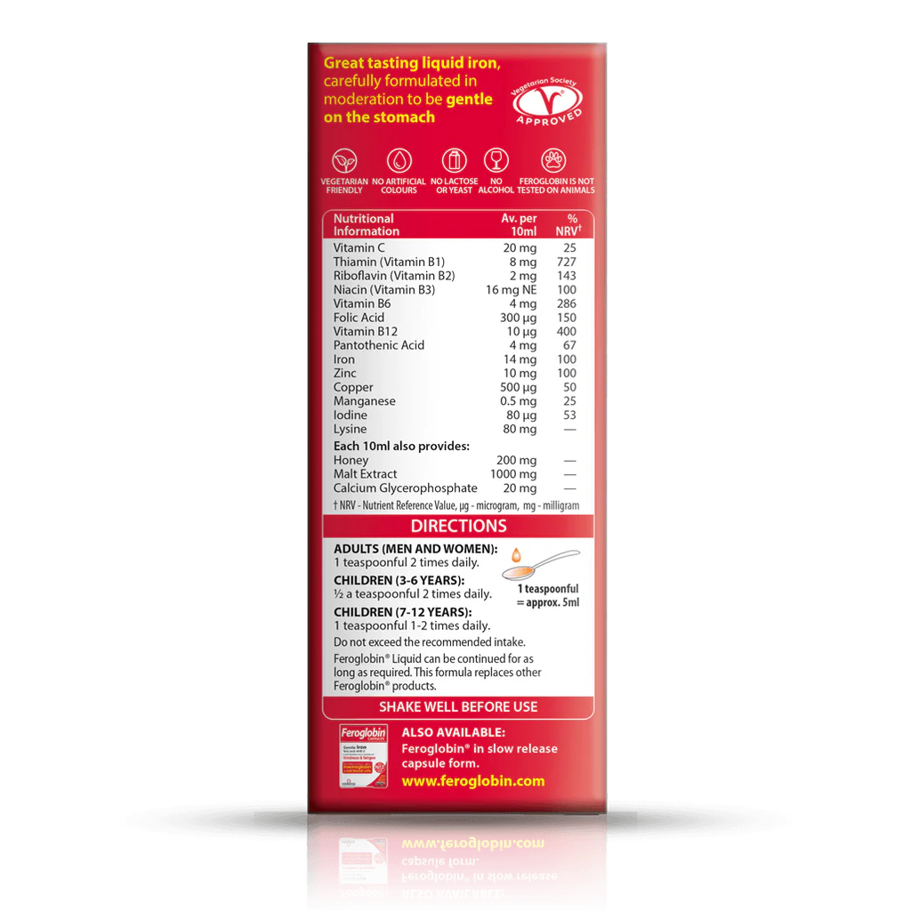 Feroglobin Liquid 200ml Vitabiotics