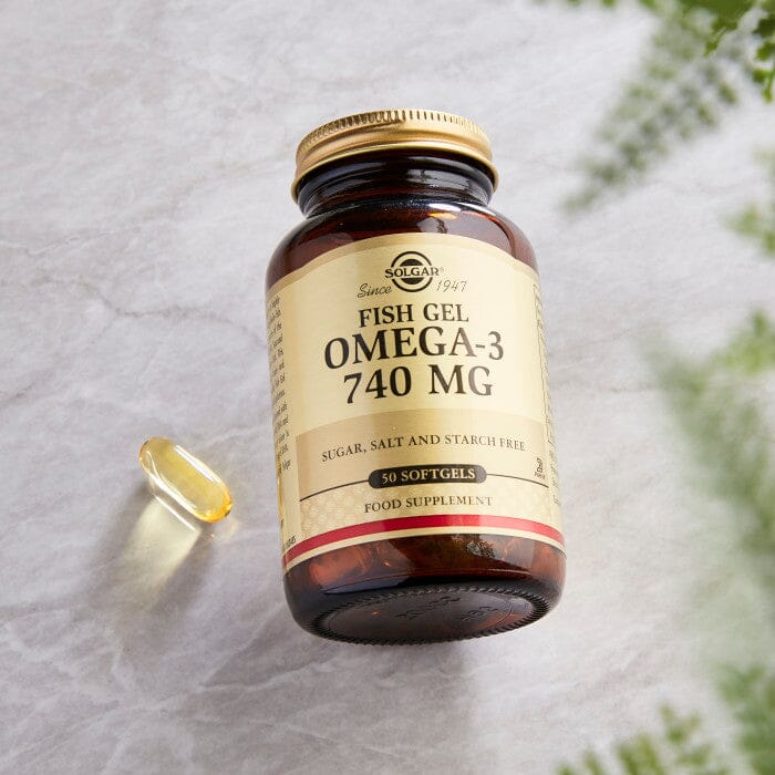 Fish Gel Omega-3 740 mg Solgar