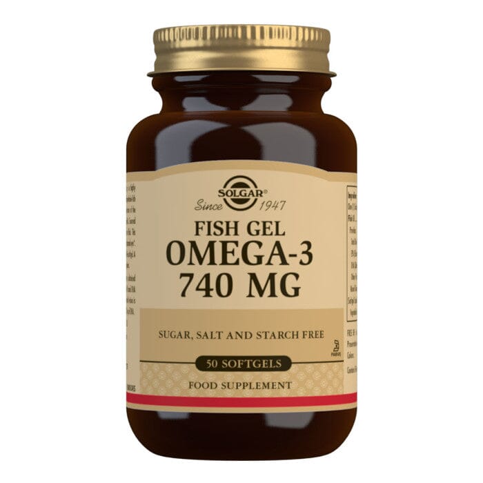 Fish Gel Omega-3 740 mg Solgar