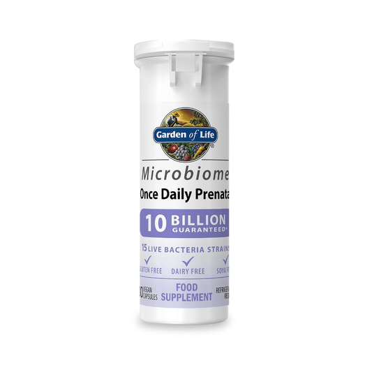 Garden of Life Microbiome Once Daily Prenatal 30 Capsules Garden of Life