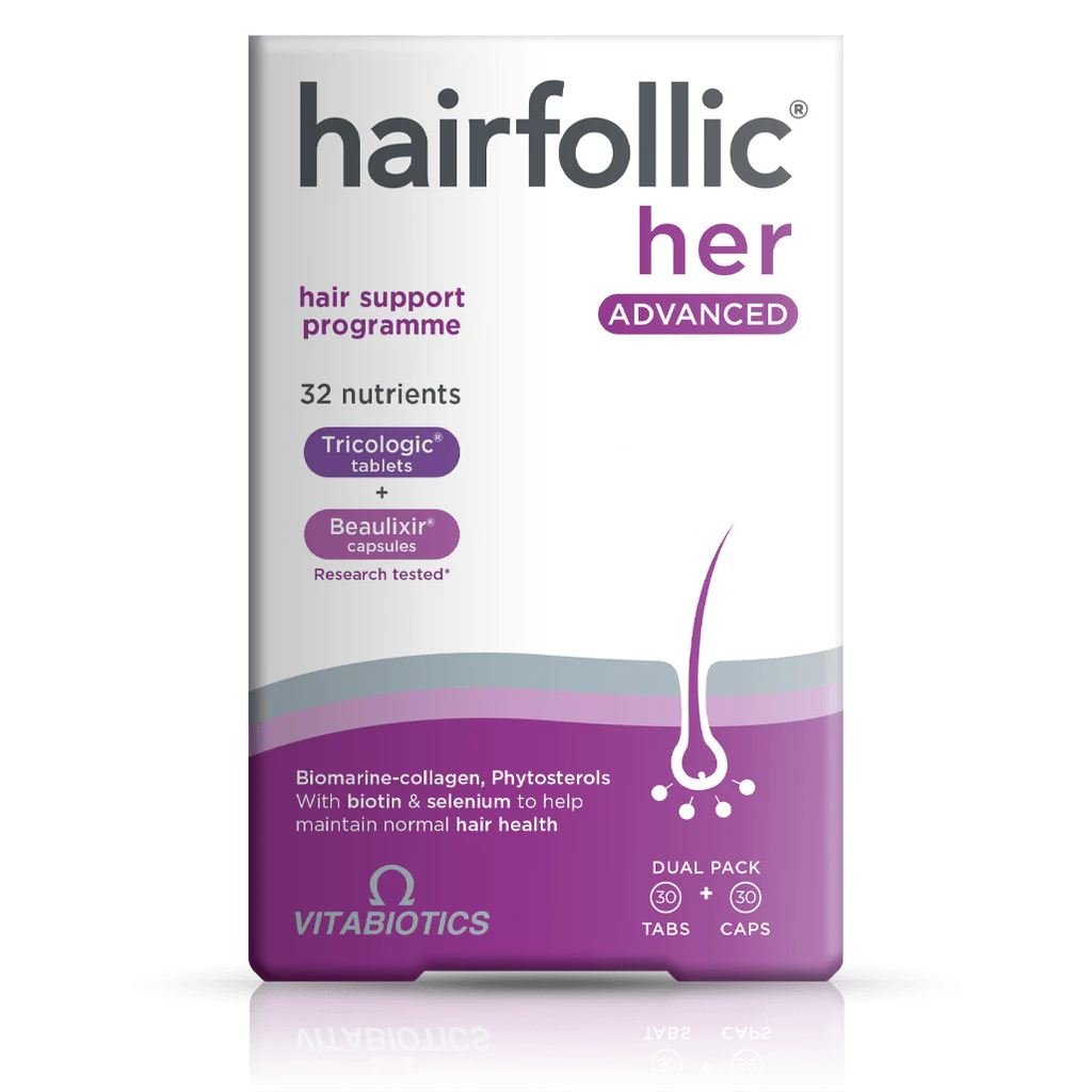 Hairfollic Woman Advanced Dual Pack2X30 Vitabiotics