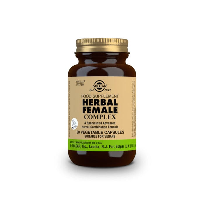 Herbal Female Complex Vegetable Capsules - Pack of 50 Solgar