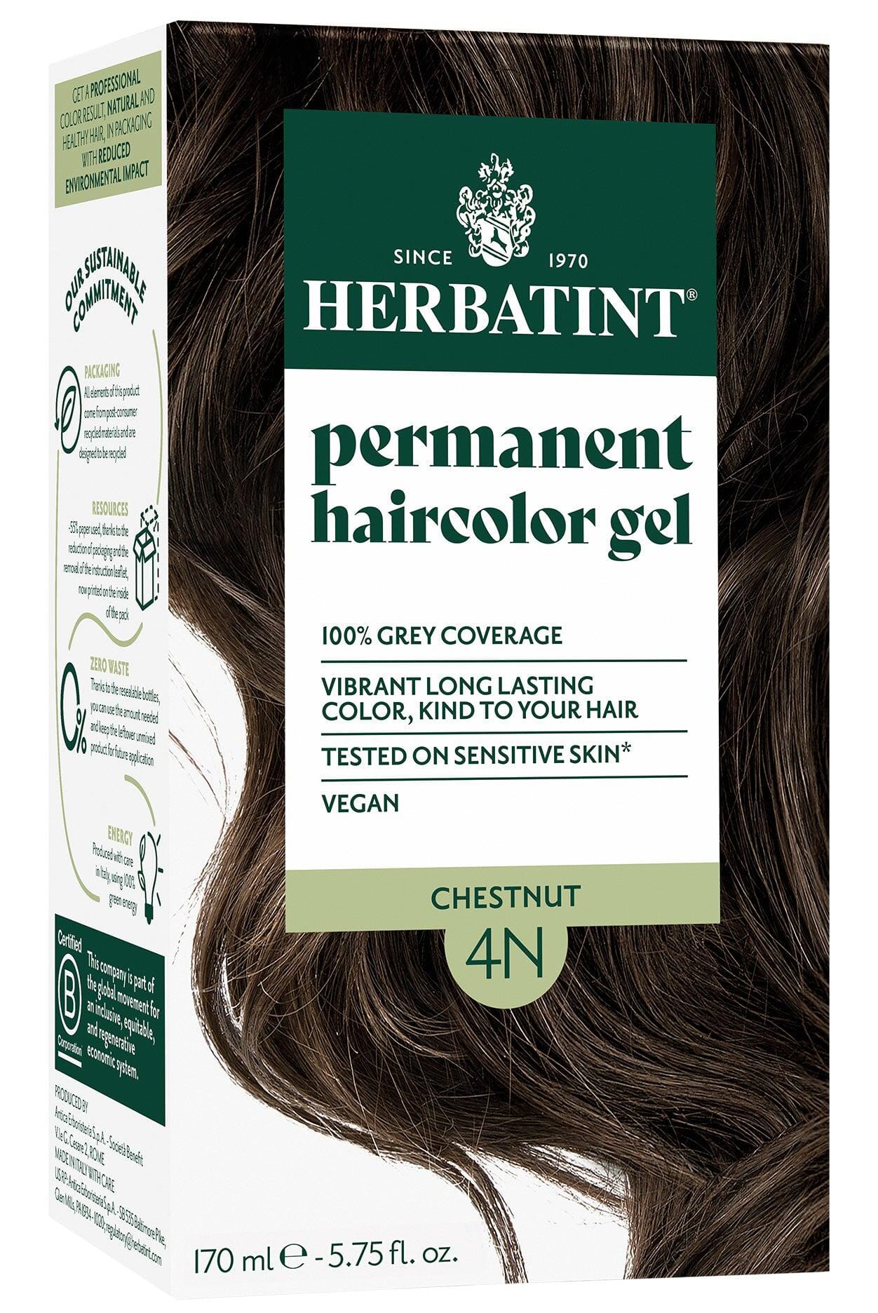 Herbatint Chestnut (4N) 150 ml Herbatint