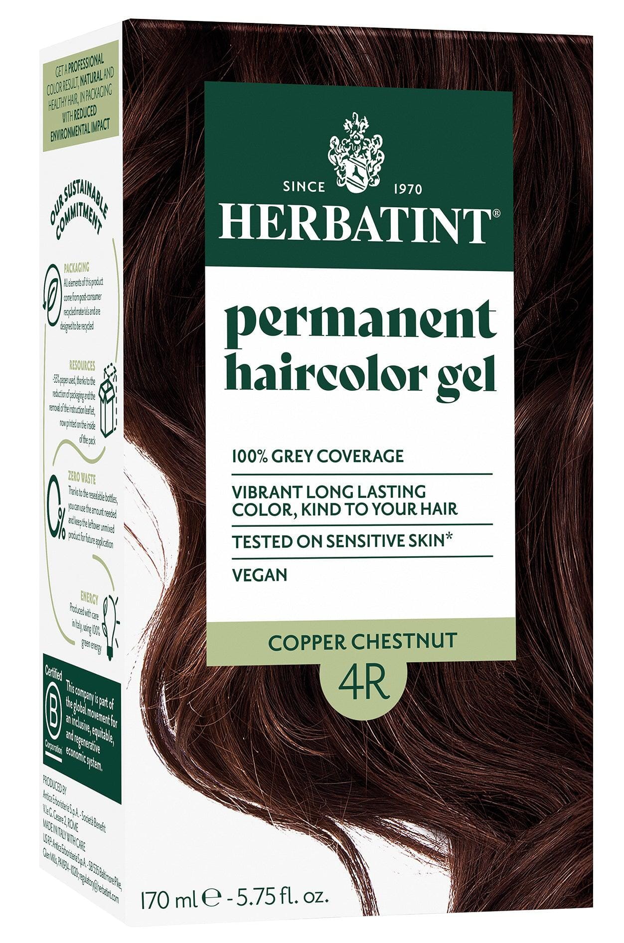 Herbatint Copper Chestnut (4R) 150 ml Herbatint