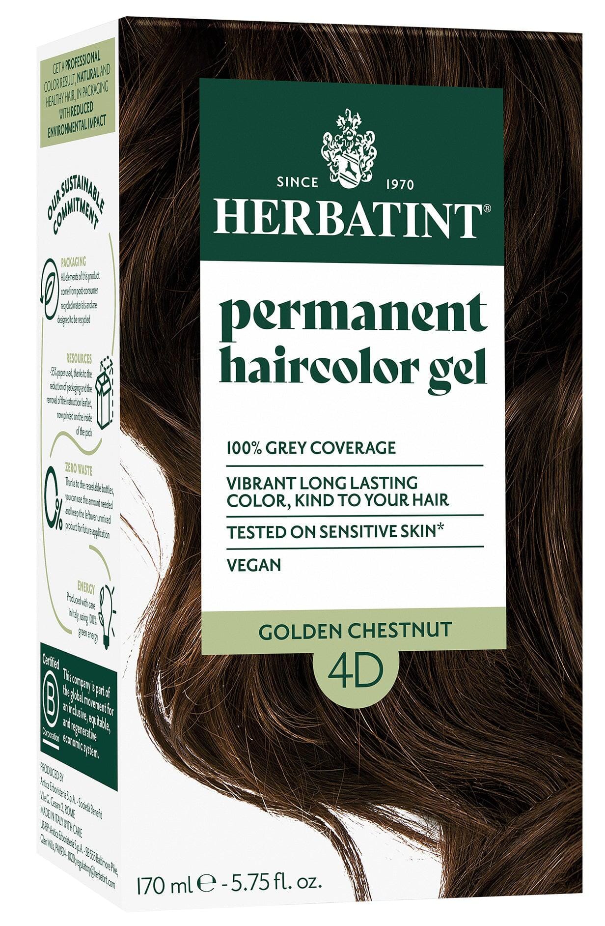 Herbatint Golden Chestnut (4D) 150 ml Herbatint
