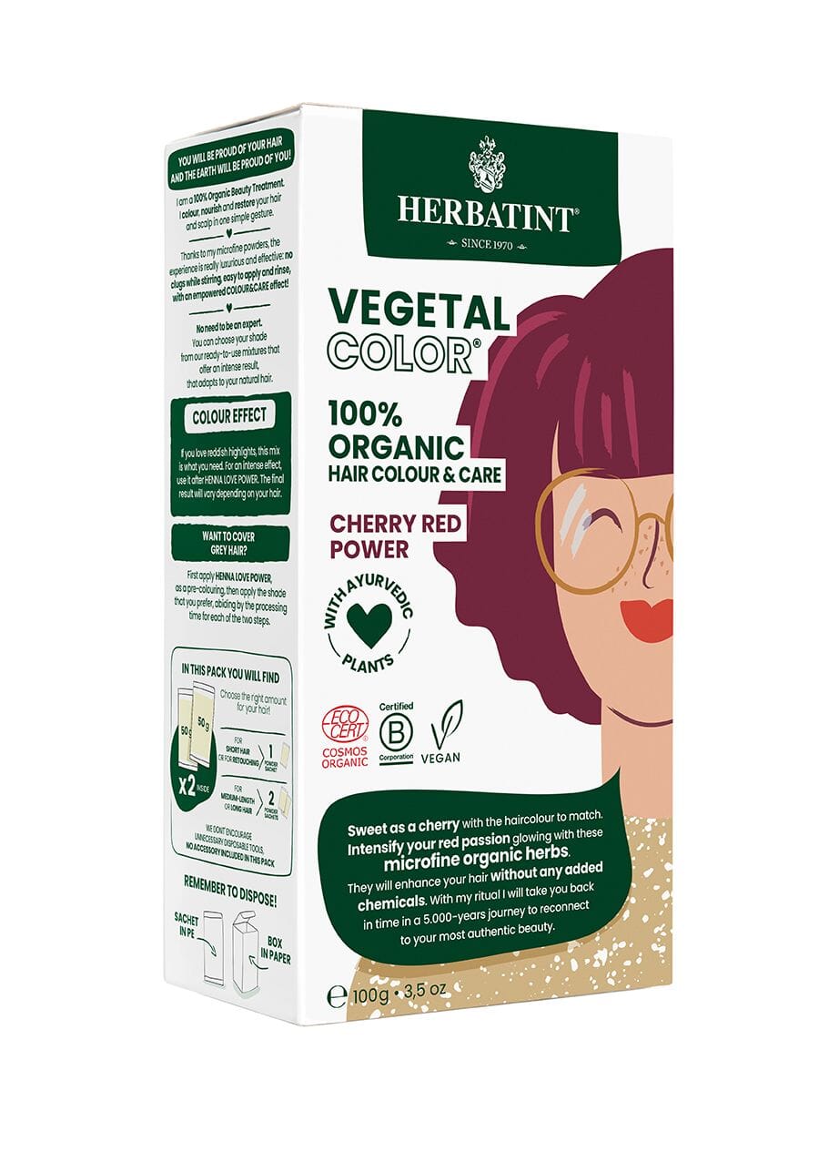 Herbatint Vegetal Colour: Cherry Red Power (100g) Herbatint