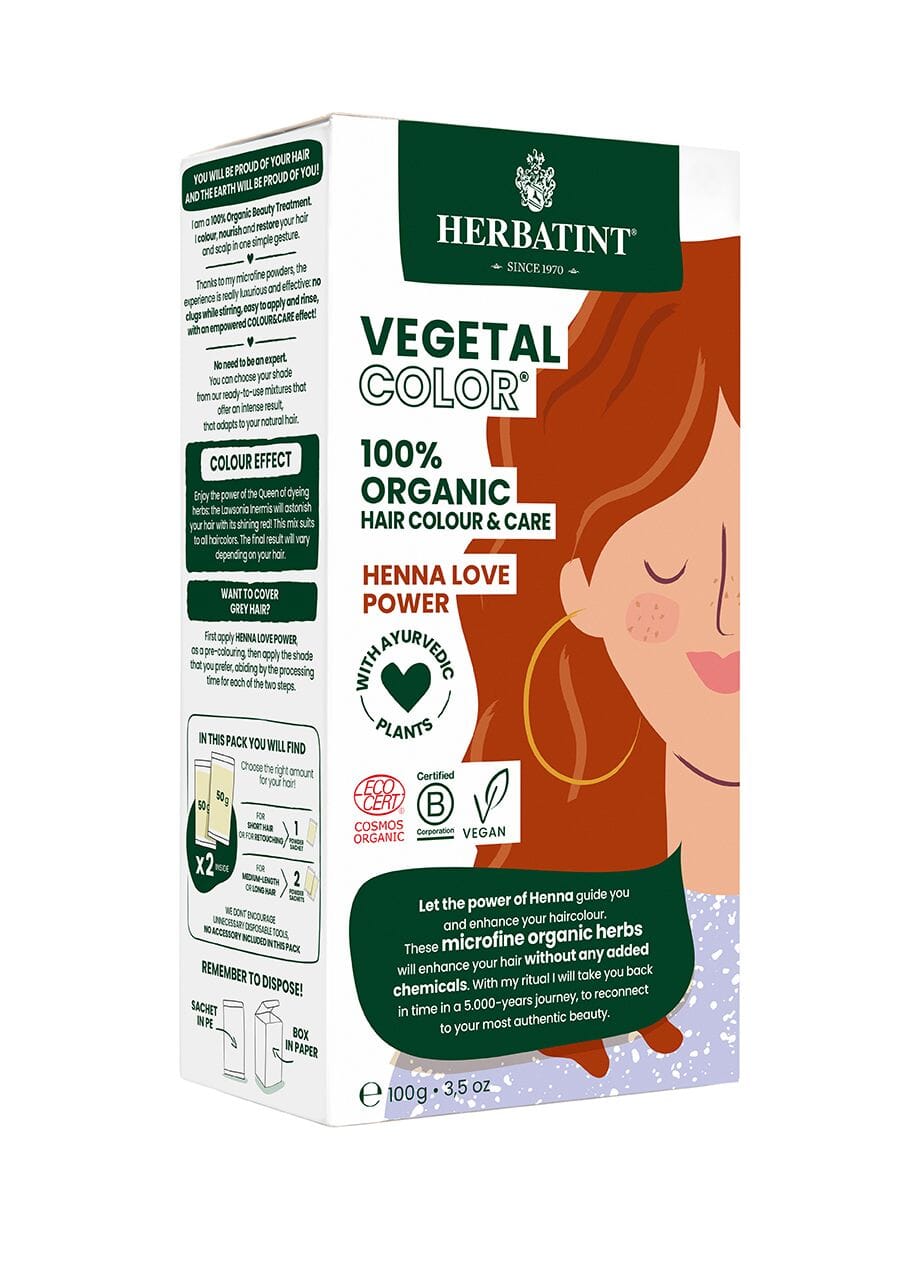Herbatint Vegetal Colour: Henna Love Power (100g) Herbatint