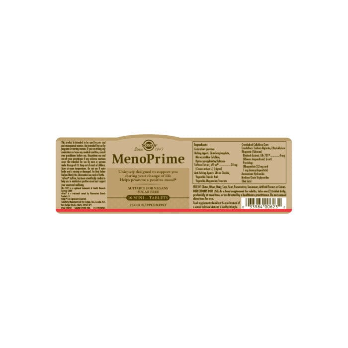 MenoPrime Solgar