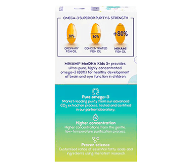 Minami MorDHA Kids 3+Years - 60 Softgels Minami