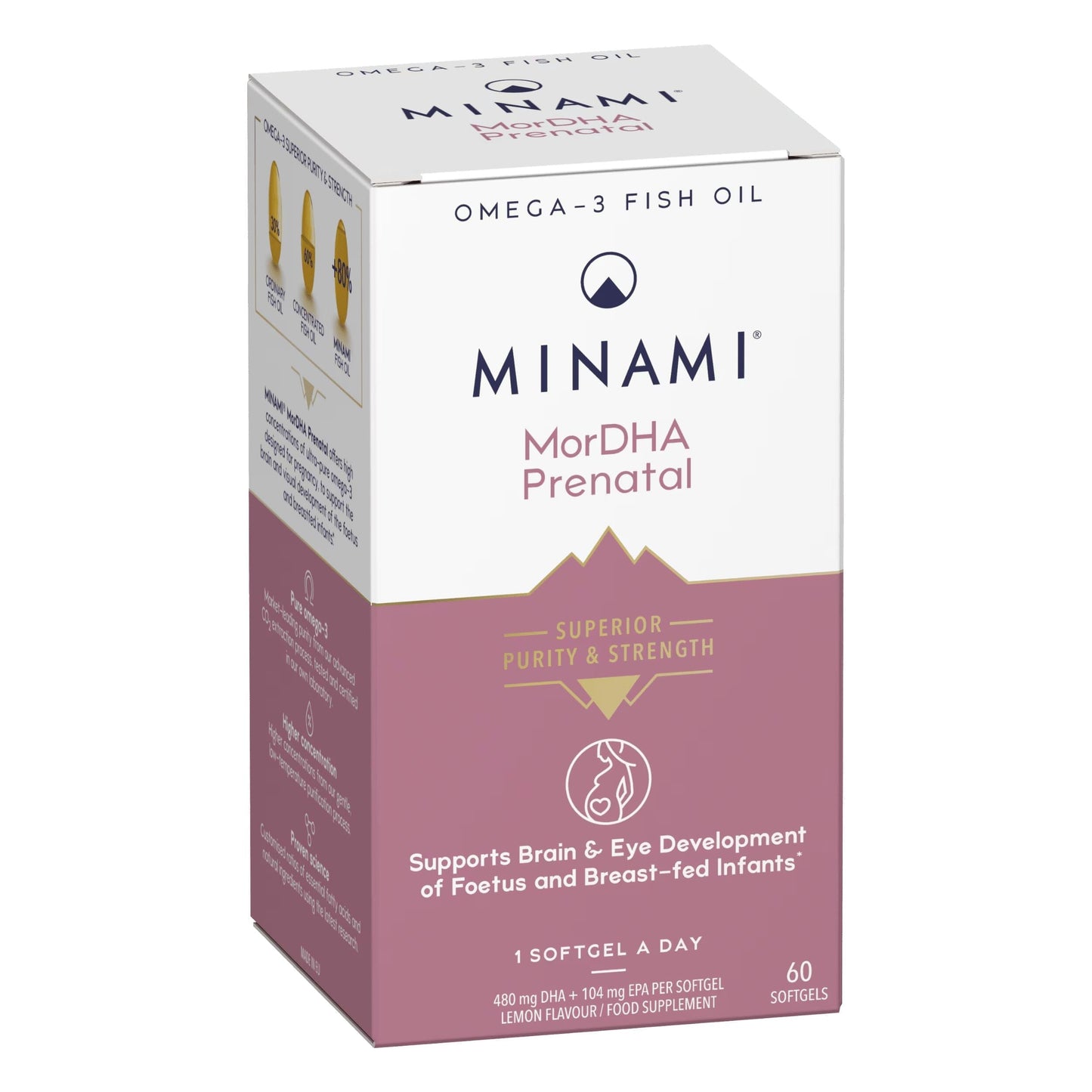 Minami MorDHA Prenatal 60 Softgels Minami
