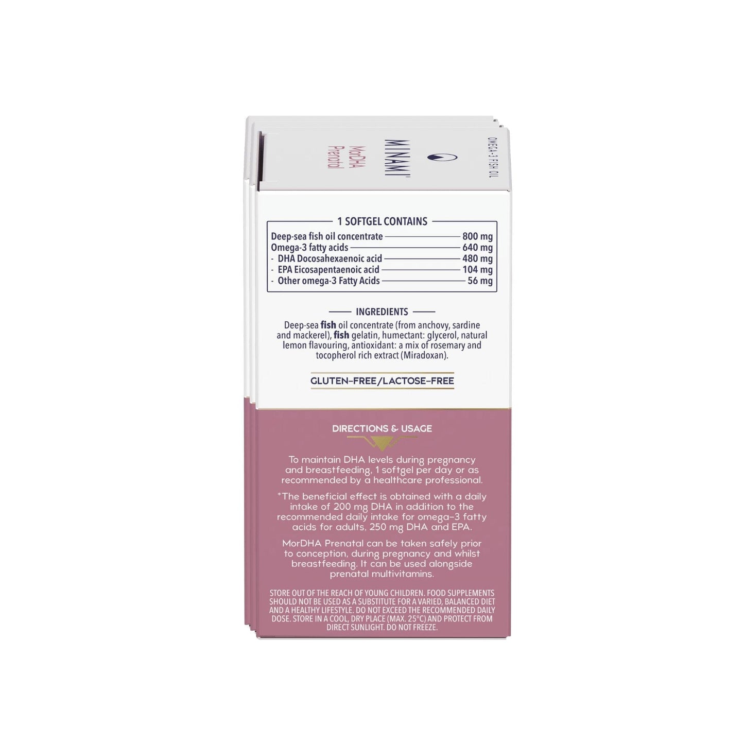Minami MorDHA Prenatal 60 Softgels Minami