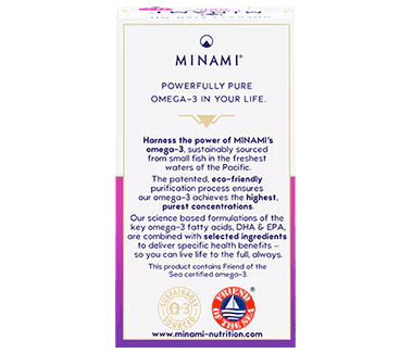 Minami MorEPA Kids 6+Years Omega-3 + Vitamin D3 - 60 Softgels Minami