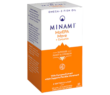 Minami MorEPA Move + Curcumin - 60 Softgels Minami