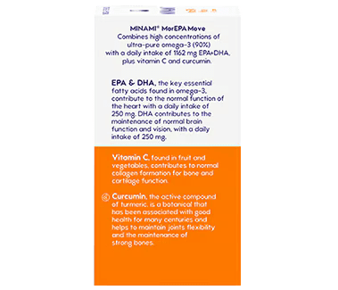 Minami MorEPA Move + Curcumin - 60 Softgels Minami