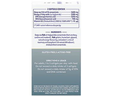Minami MorEPA Platinum Elite + 1000Iu Vitamin D3 - 60 Softgels Minami