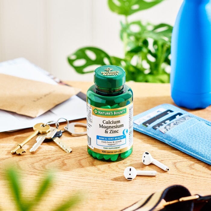 Nature's Bounty® Calcium, Magnesium and Zinc Coated Caplets - Pack of 100 Caplets Nature's Bounty