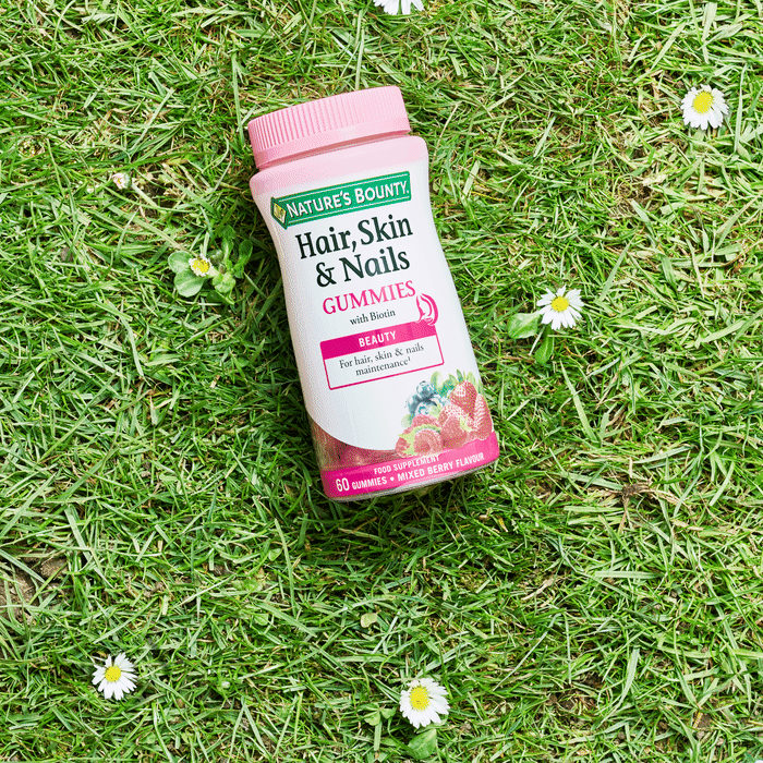 Nature's Bounty® Hair, Skin and Nails Gummies with Biotin - Pack of 60 Gummies Nature's Bounty