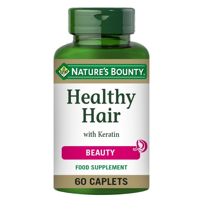Nature's Bounty® Healthy Hair with Keratin - Pack of 60 Nature's Bounty