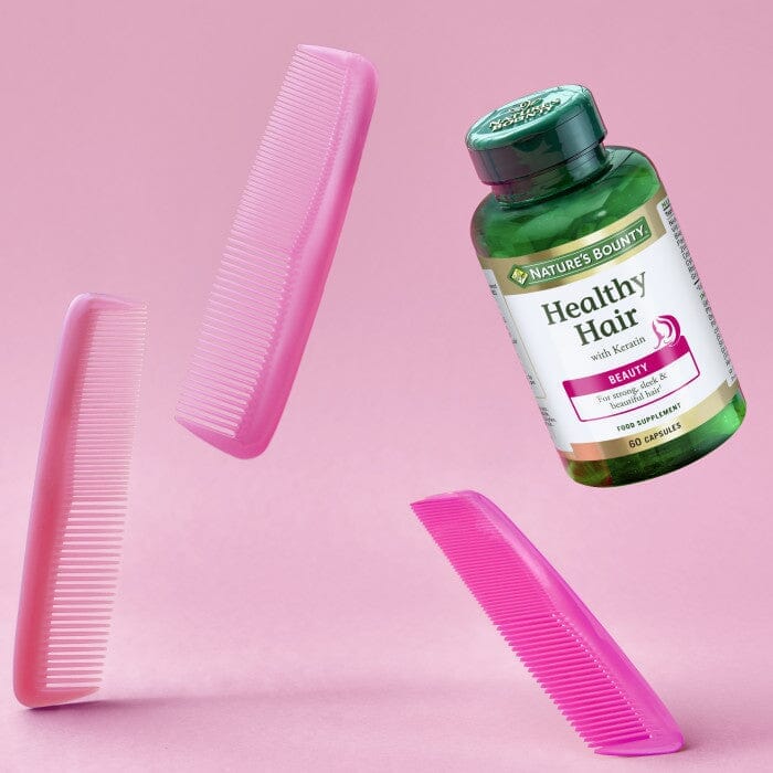 Nature's Bounty® Healthy Hair with Keratin - Pack of 60 Nature's Bounty