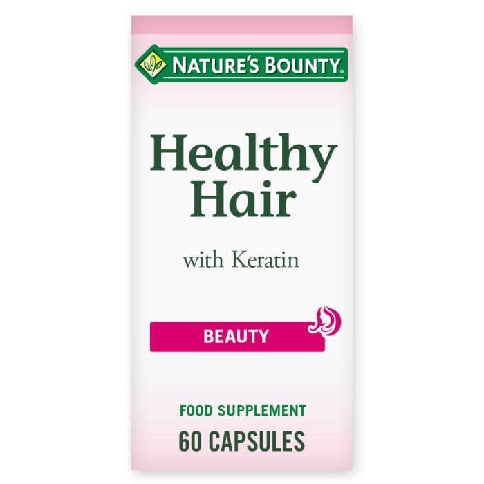 Nature's Bounty® Healthy Hair with Keratin - Pack of 60 Nature's Bounty