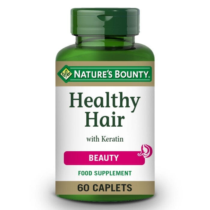 Nature's Bounty® Healthy Hair with Keratin - Pack of 60 Nature's Bounty