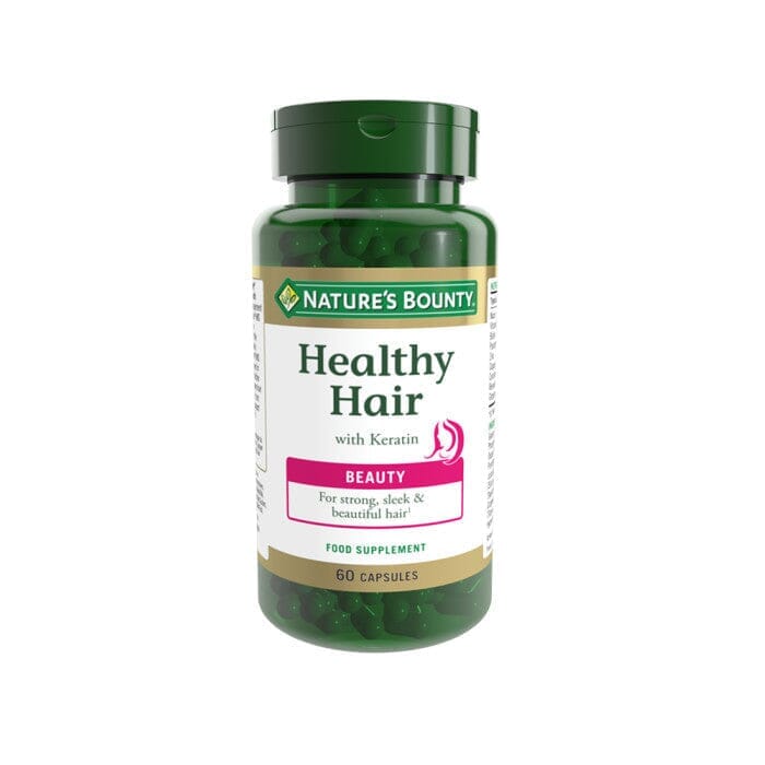 Nature's Bounty® Healthy Hair with Keratin - Pack of 60 Nature's Bounty