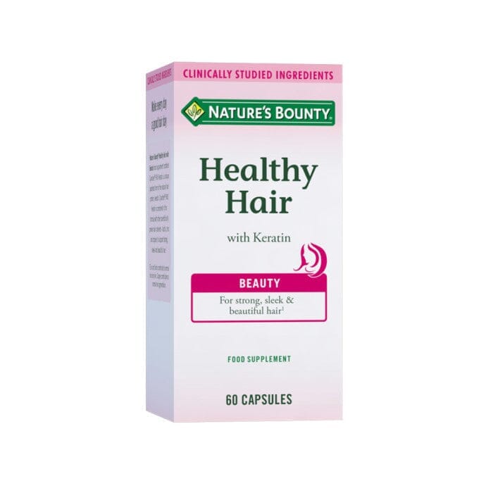 Nature's Bounty® Healthy Hair with Keratin - Pack of 60 Nature's Bounty