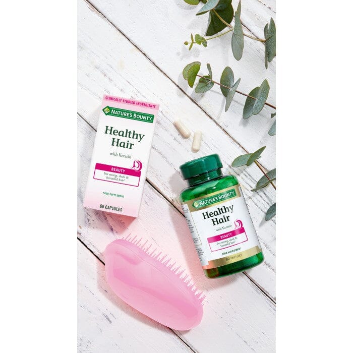Nature's Bounty® Healthy Hair with Keratin - Pack of 60 Nature's Bounty