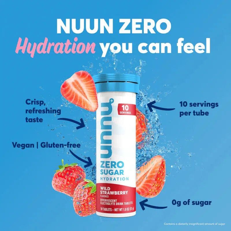 Nuun Zero Sugar - Sport Hydration Tablets (10 Soluble Tablets) Nuun