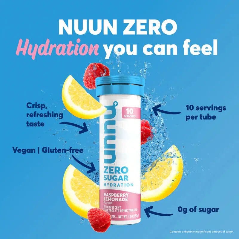 Nuun Zero Sugar - Sport Hydration Tablets (10 Soluble Tablets) Nuun