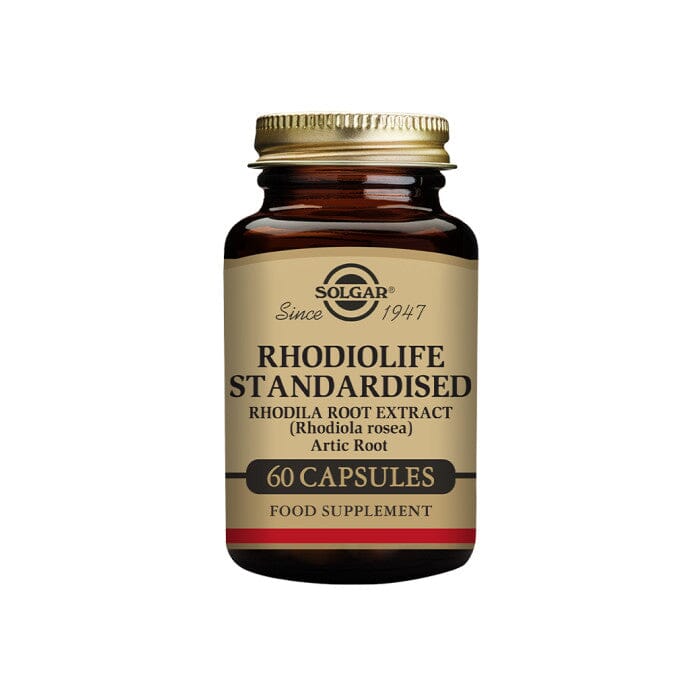 SFP Standardised Rhodiolife Rhodiola Root Extract Vegetable Capsules - Pack of 60 Solgar