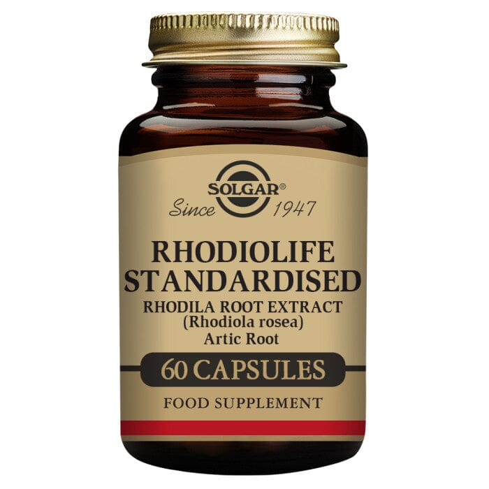 SFP Standardised Rhodiolife Rhodiola Root Extract Vegetable Capsules - Pack of 60 Solgar