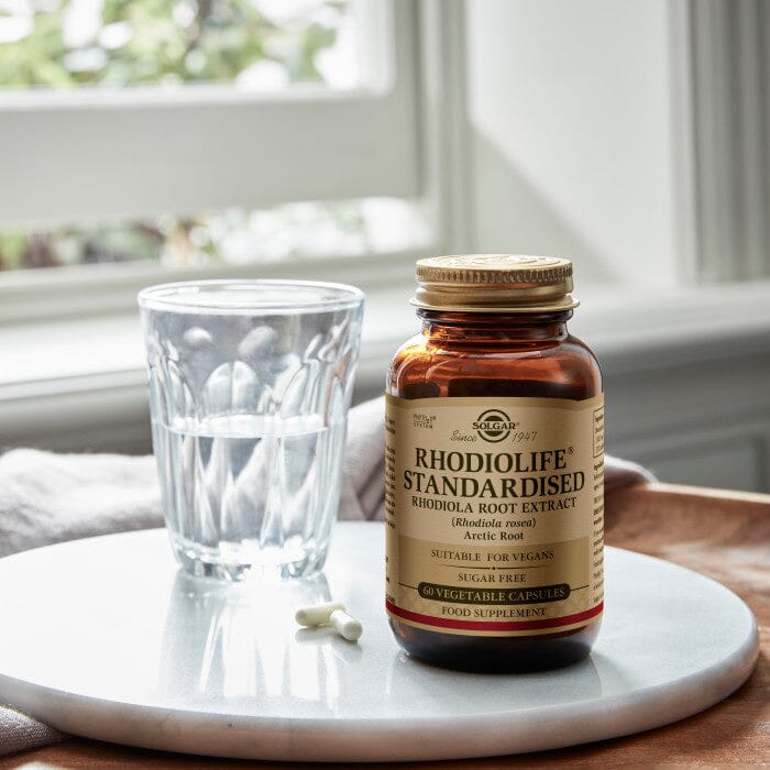 SFP Standardised Rhodiolife Rhodiola Root Extract Vegetable Capsules - Pack of 60 Solgar
